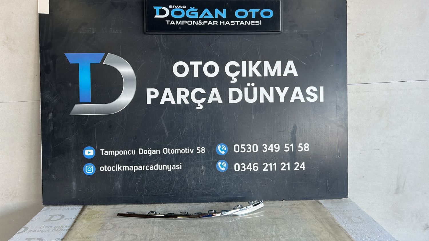 VOLKSWAGEN PASSAT B8 SA� �N TAMPON KROMLU N�KELAJ 2015-2019 YEN� SIFIR